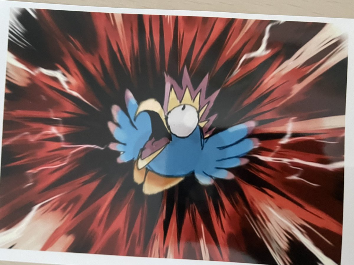 印刷しようと思ってたネップリが三月末までだと思ったら全て終わってて悔しかったから鳥刷った