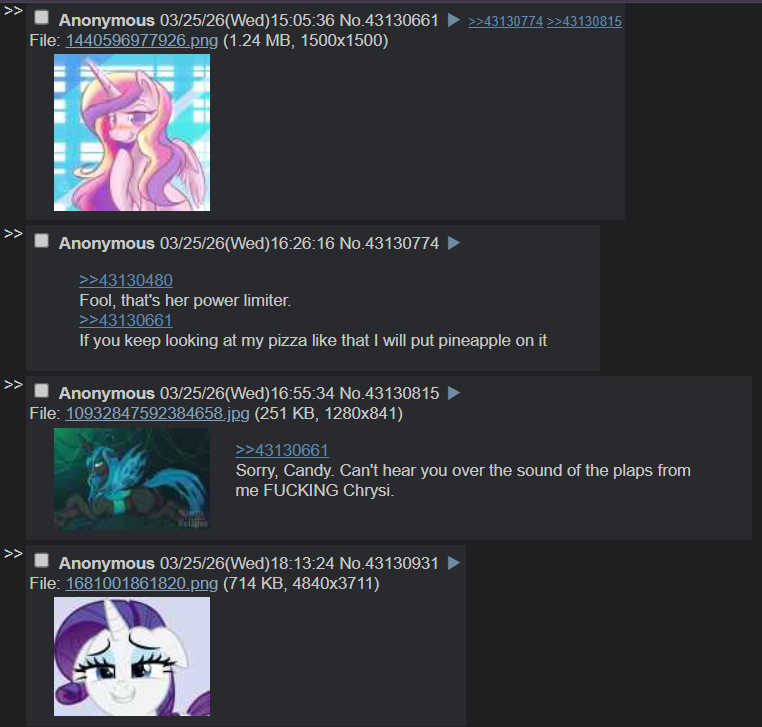 quality /mlp/ posts 🔞 tweet media
