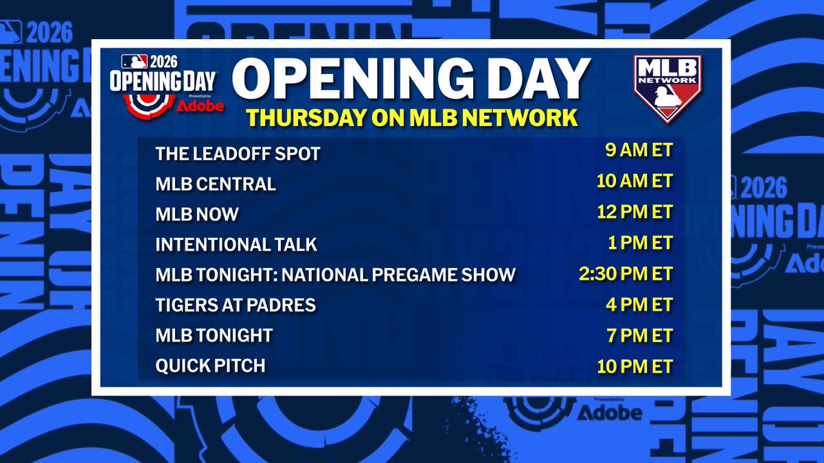 MLB Network tweet media