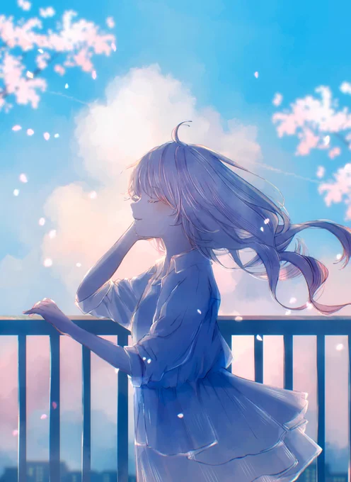 桜の雨