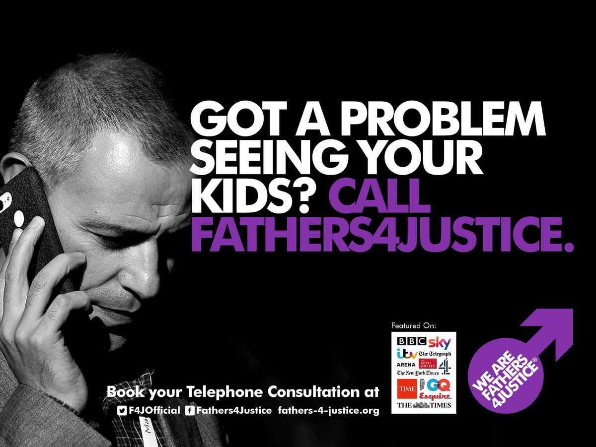 Fathers4Justice tweet media