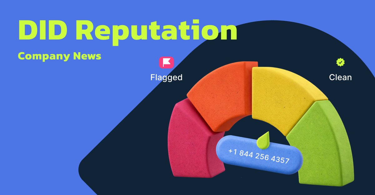 MightyCall's tweet photo. Clean numbers. Higher answer rates. Introducing Number Reputation Management
Calls getting flagged as spam? Not anymore! Introducing MightyCall's Number Reputation Management. Monitor your DID scores across carriers, catch issues early, and dial with confidence.
#DIDReputation https://t.co/pRIqxlfuEA
