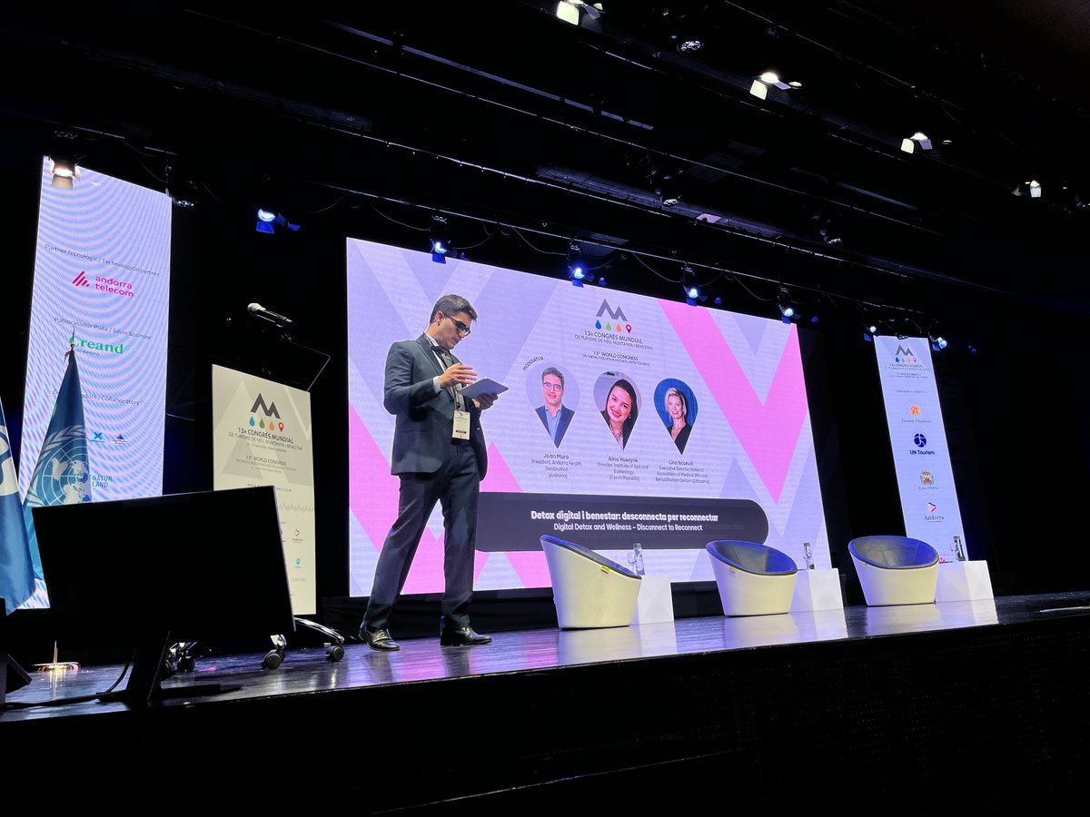 Primer panell de la segona jornada del 13è Congrés: Mundial de Turisme de Neu, Muntanya i Benestar
Joan Muro, Andorra Health Destination
Lindsay Madden-Nadeau, Red Sea Global
Alina Huseynli, Institut de Balneologia i Spas Txèquia
Lina Nosevic, Medical Spas Lituània