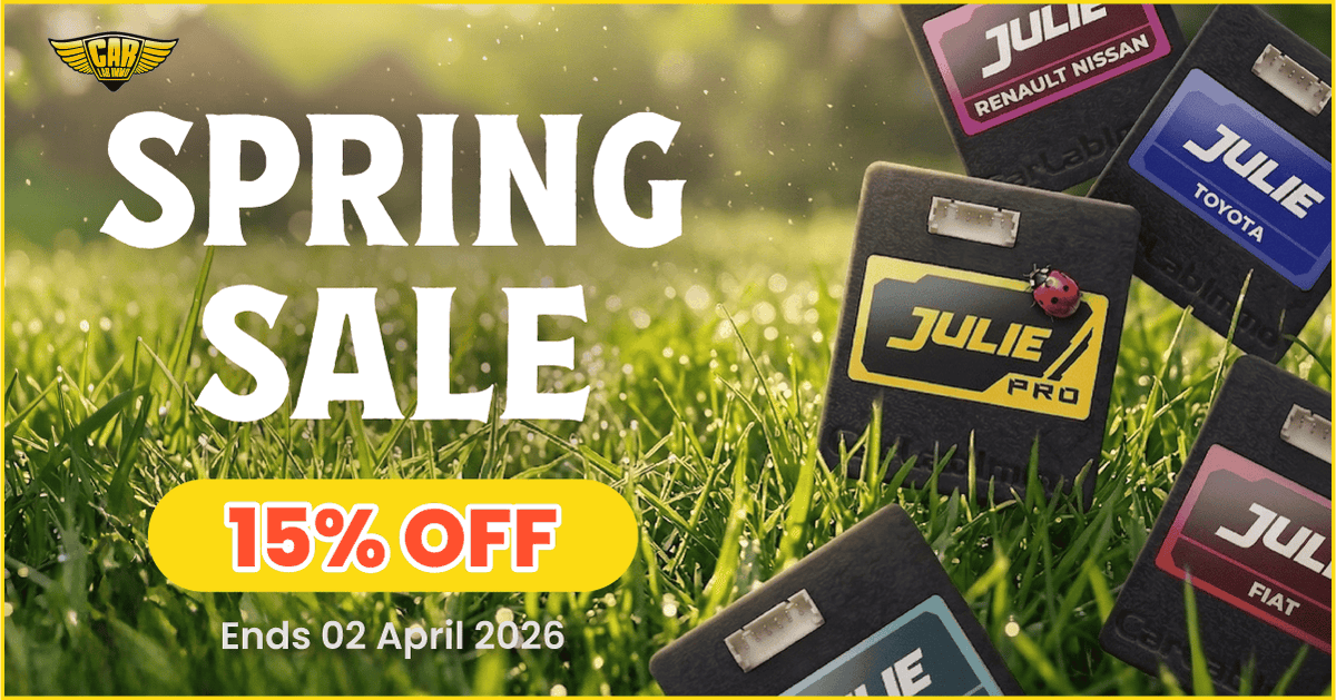 CarLabImmo's tweet photo. 🌸 SPRING SALE IS HERE! 🌸
Fresh season, fresh vibes… and 15% OFF our amazing Julie Emulators! ✨

⏳ Hurry! Offer valid until April 2, 2026

👉 Shop now: https://t.co/NbyrVnugnW https://t.co/pNGyqv1uCh