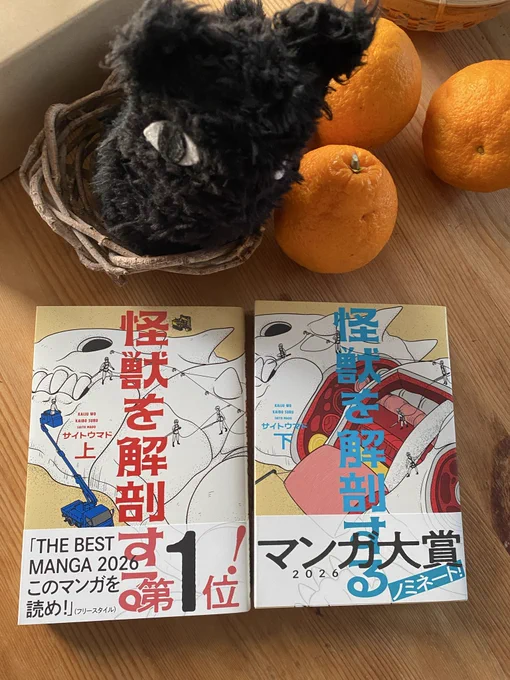 「怪獣を解剖する」
マンガ大賞で6位をいただきました!
ありがとうございます!! 