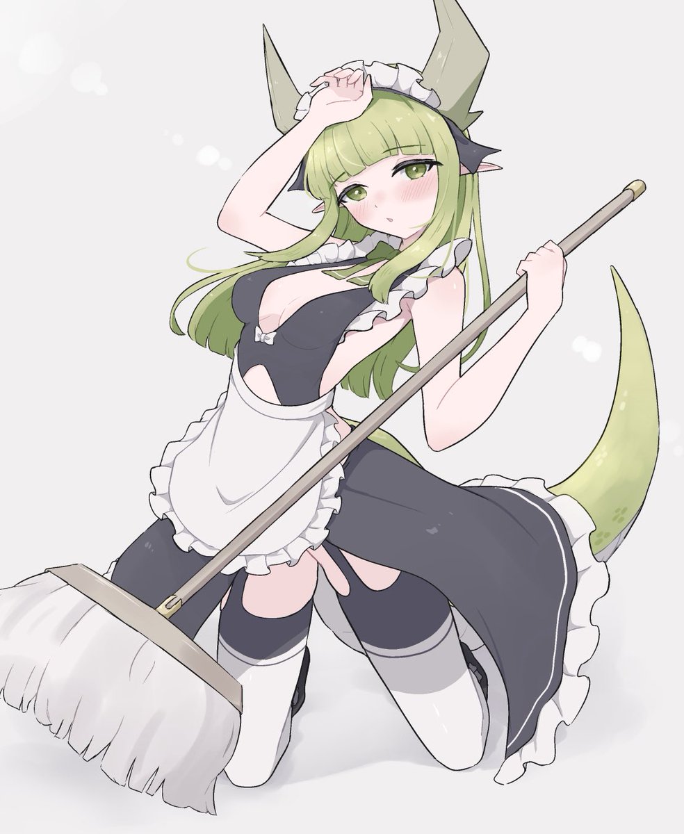 OCメイド竜娘のメイです 