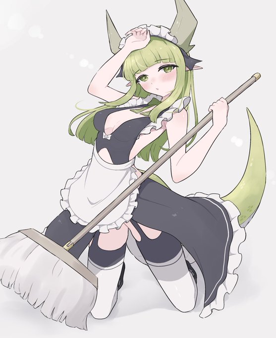 OCメイド竜娘のメイです 