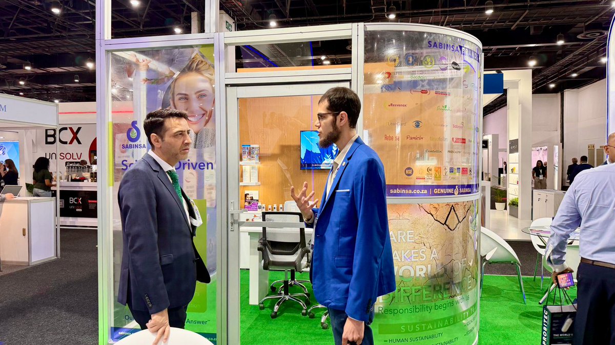 sabinsa's tweet image. We had an incredible start to Day 1 (25 March 2026) at SAPHEX 2026 (25–26 March)!
We are exhibiting at : Stand A17 | Sandton Convention Centre, Johannesburg, South Africa
Learn more: saphex.co.za.
#SAPHEX2026 #Sabinsa #PharmaceuticalInnovation #Nutraceuticals