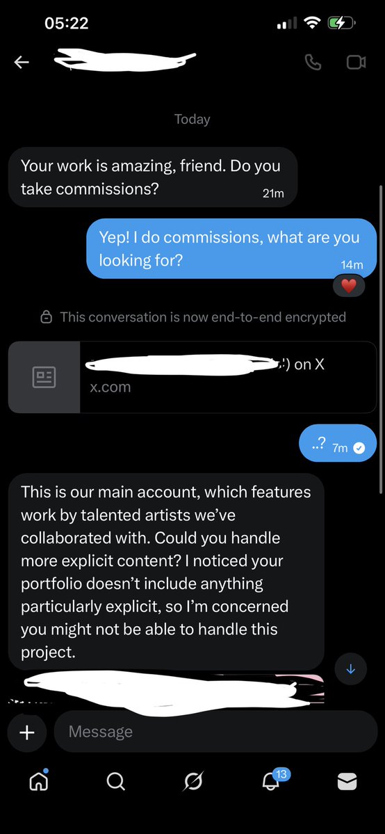 ⏾ Nocturne | Commissions WIP! tweet media