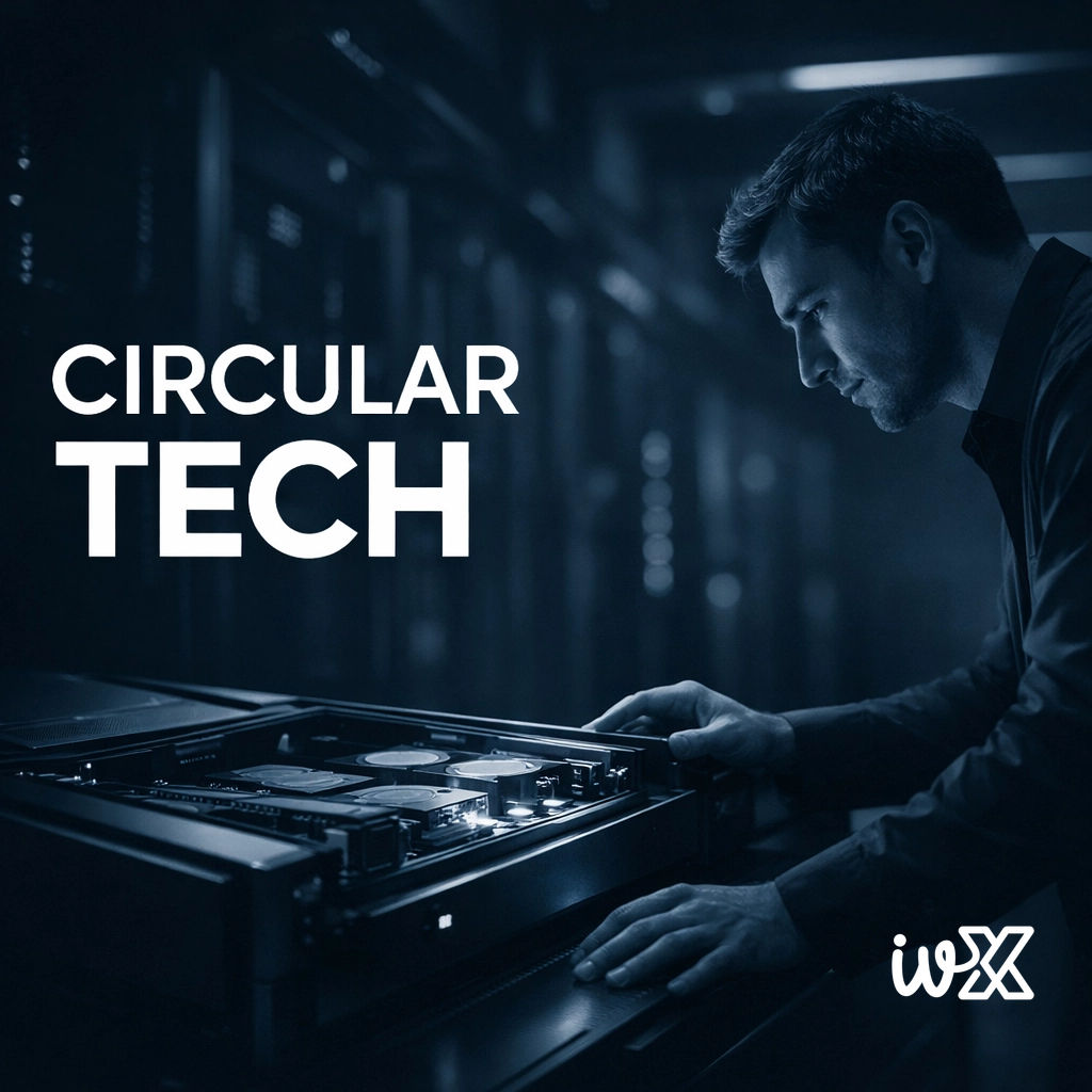 byivx's tweet photo. Performance doesn’t mean compromise. 🛠️ At Ivx, we’re redefining hardware with Circular Execution: technology that lasts longer, performs better, and respects the planet. 🌍 Supercharging the lifecycle of innovation. 🚀 #IvxGroup #CircularTech #Innovation #byjustroo #BeBold https://t.co/VT31Q82xB0