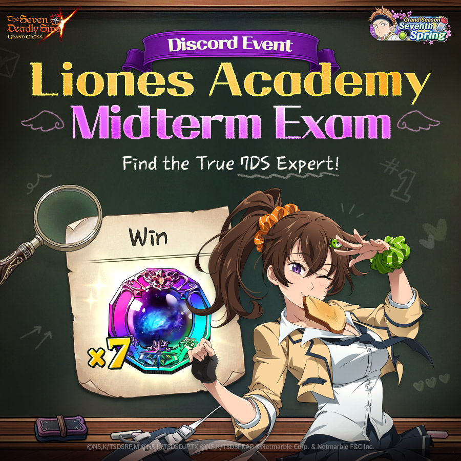 The Seven Deadly Sins: Grand Cross tweet media