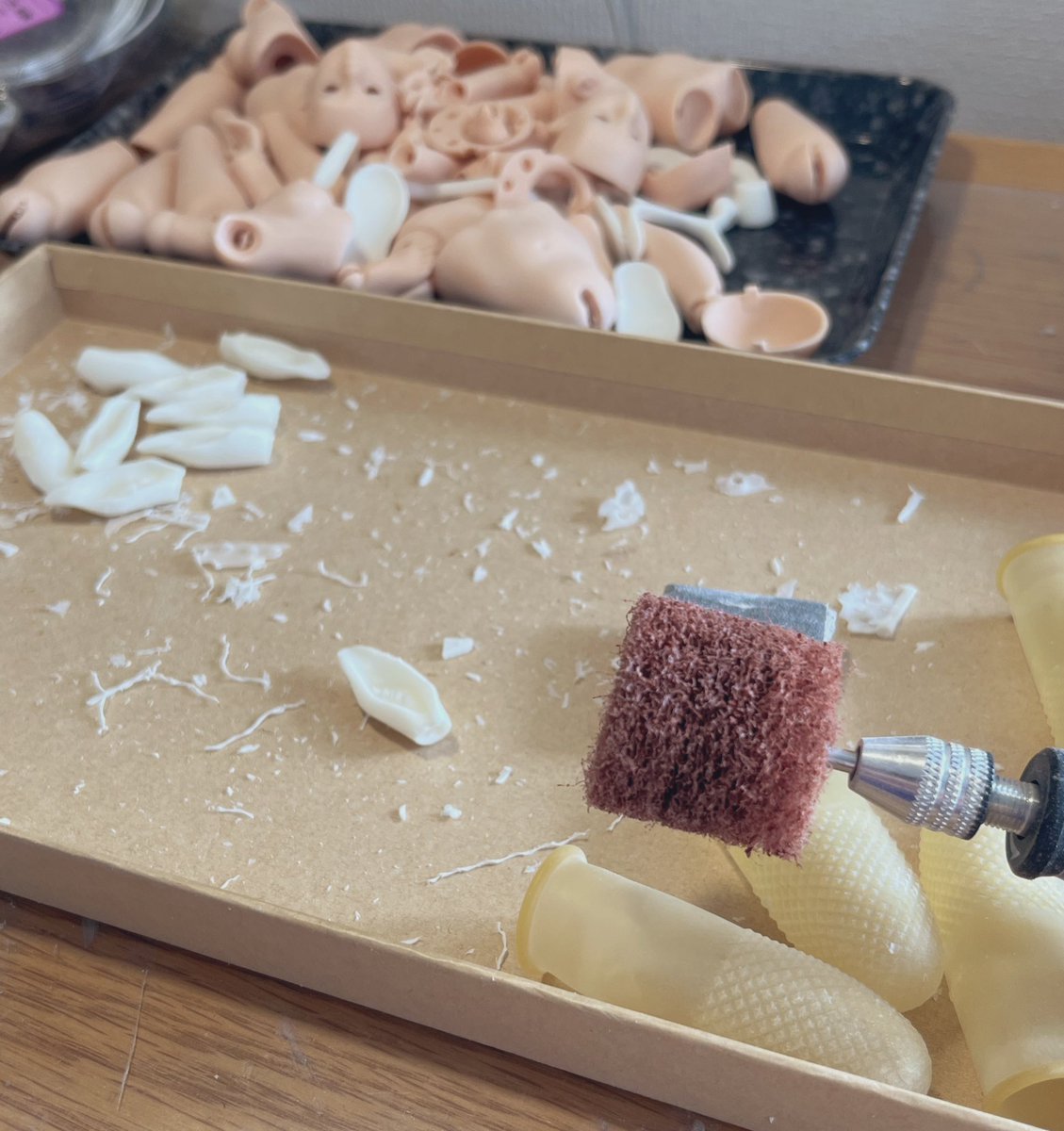 サカナ淡水@いちりんドール制作中 tweet media