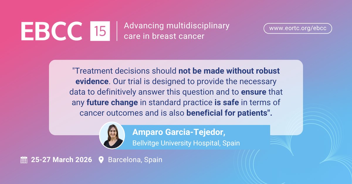 European Breast Cancer Conference (EBCC-15) tweet media