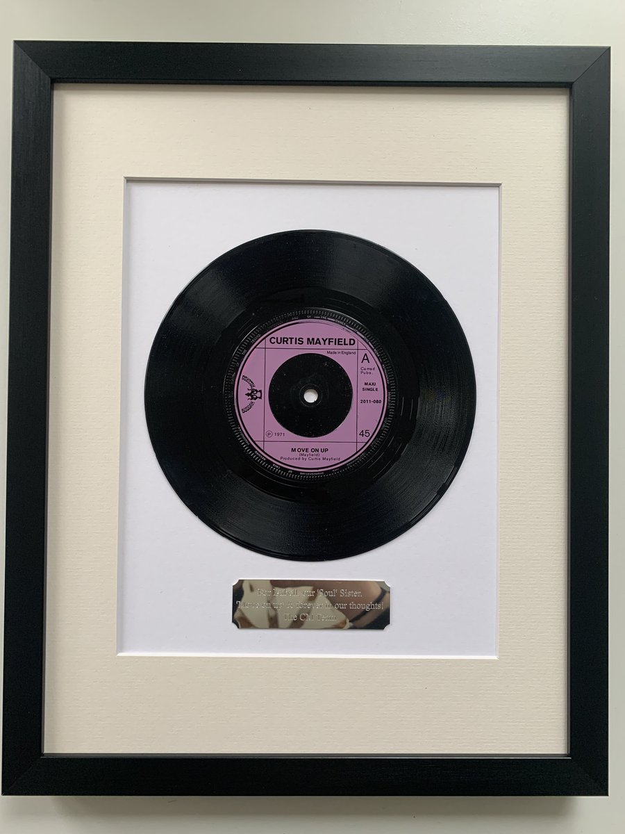 My1stRecord's tweet image. The #Popmaster Aperitif aka #TheTopTenTilKen - here @ MyFirstRecord.co.uk Manor we hazard an informed guess at 1971 and guess what?.....we have also framed the first tune by Curtis Mayfield as a #gift in the past...