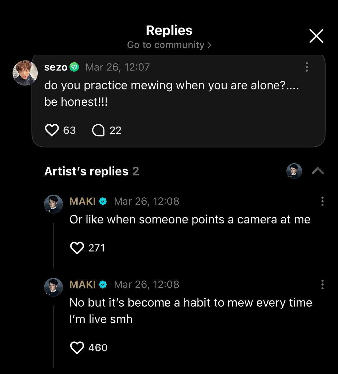 markiesu 𝔬𝔫 𝔉𝔦𝔯𝔢🪽maki replied tweet media