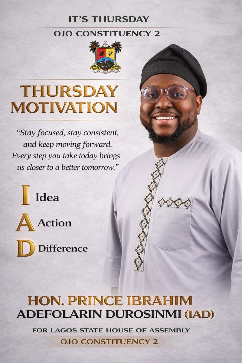 Ibrahim Adefolarin Durosinmi Media tweet media