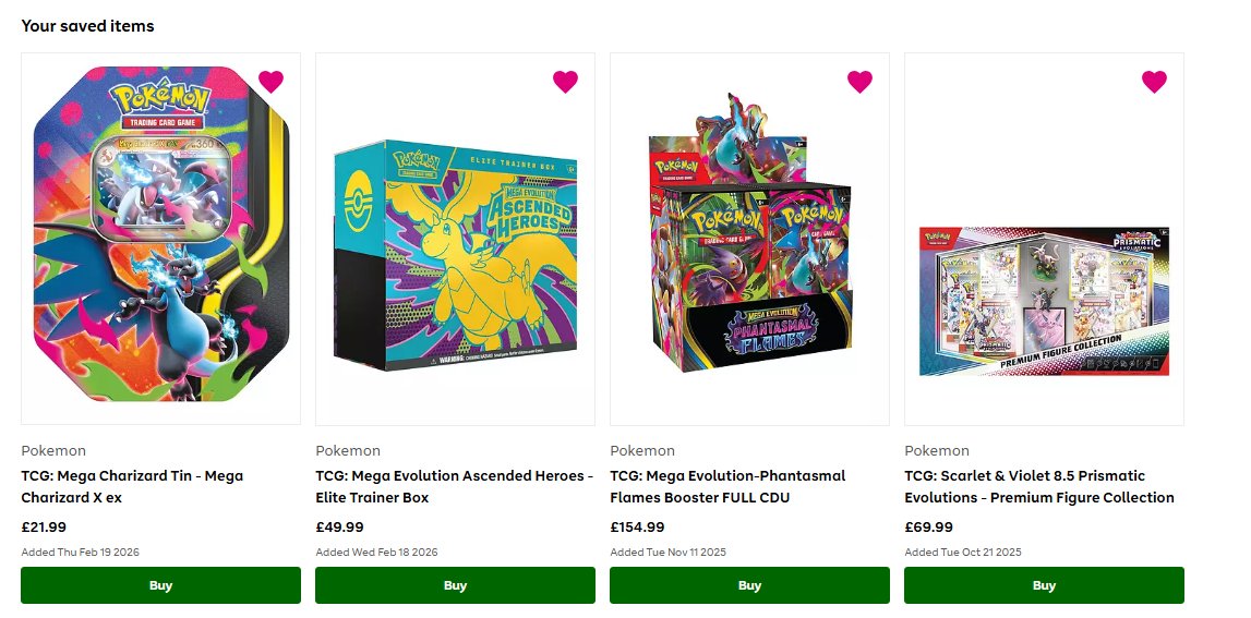 Pokémon Deals, Stock & News UK tweet media