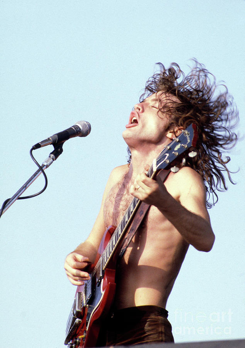 Angus Young, 1980