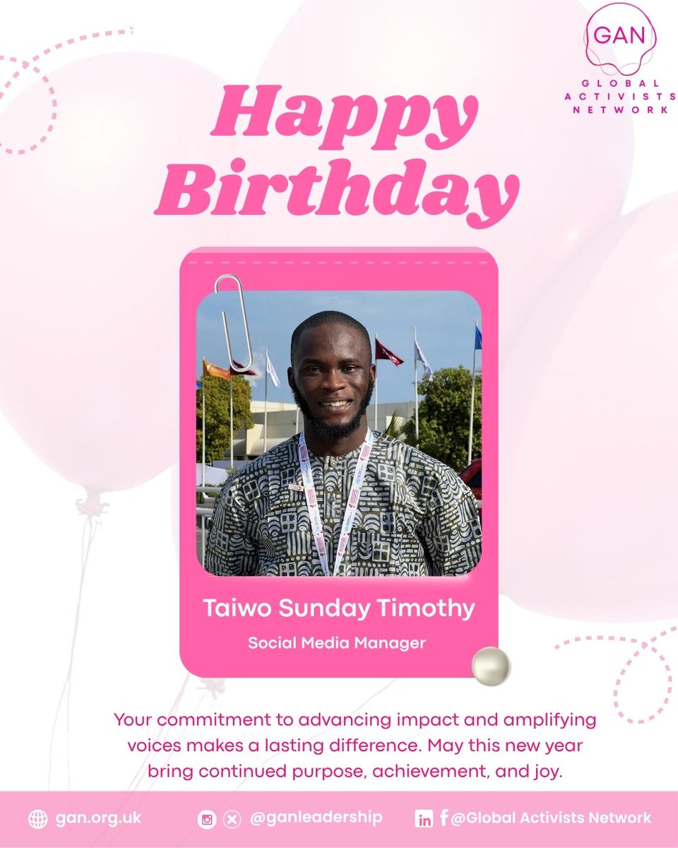 Global Activists Network (GAN) tweet media