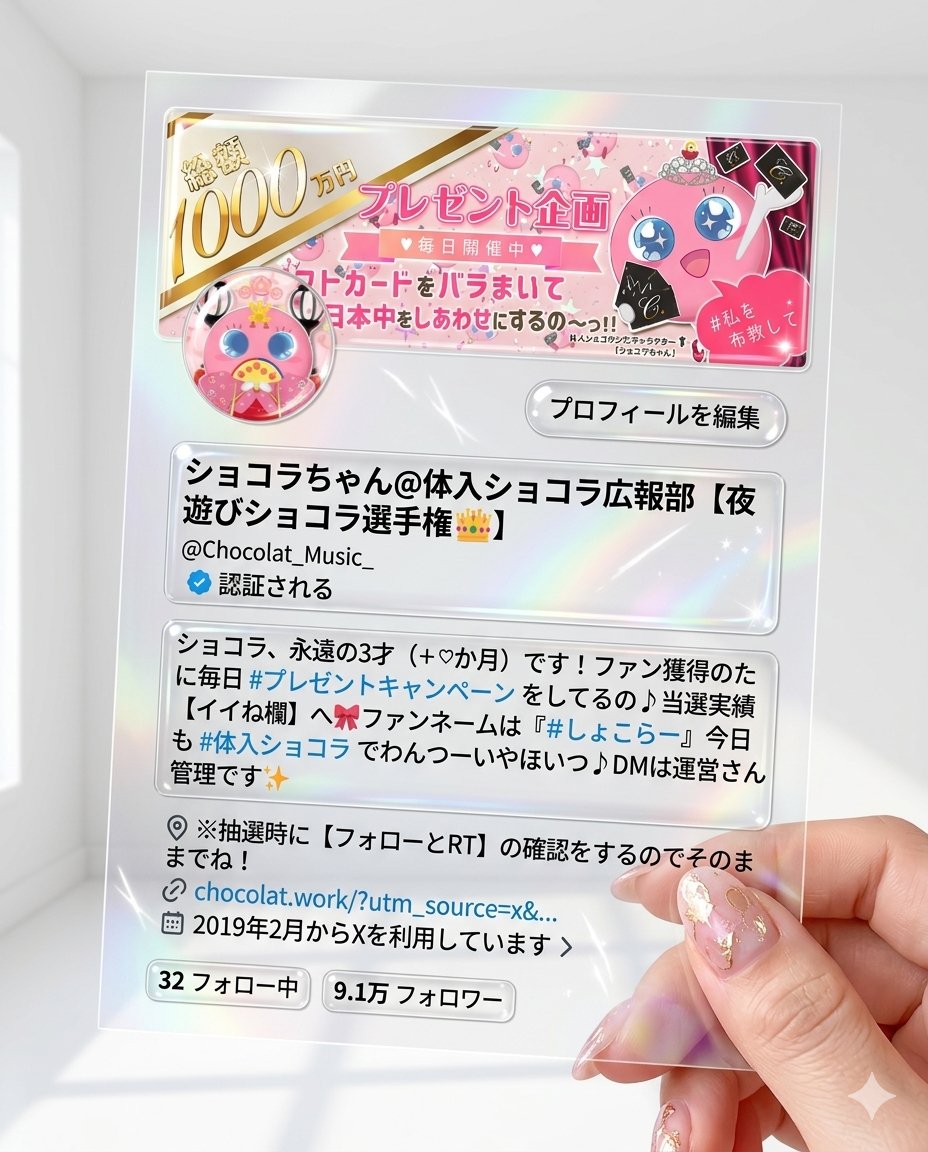 体入ショコラ【公式】 tweet media