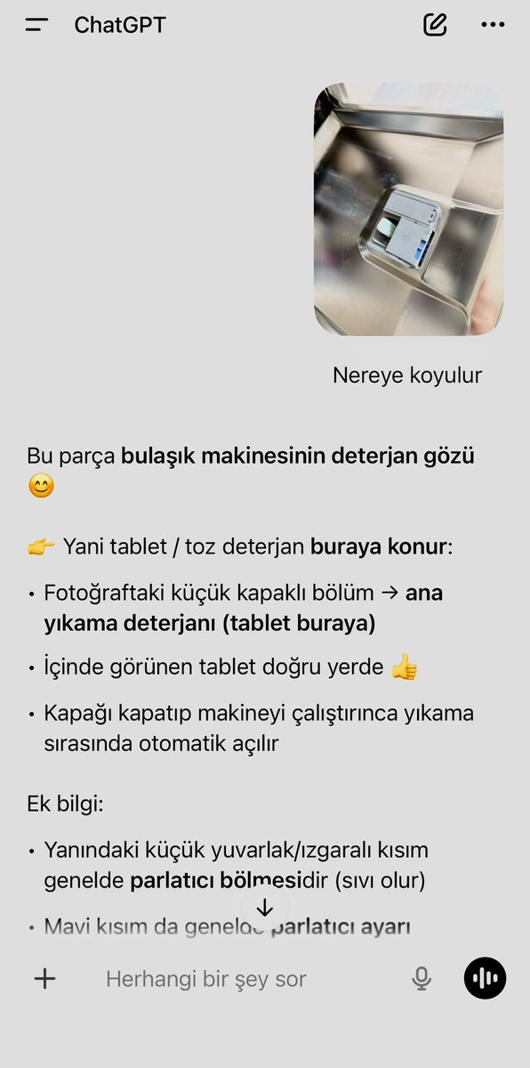 DilekPehlivan_'s tweet image. Bulaşık makinasını çalıştırma deneyimim 🤣 #chatGPT @ChatGPTapp #ChatGPTNext #dishwasher #washing