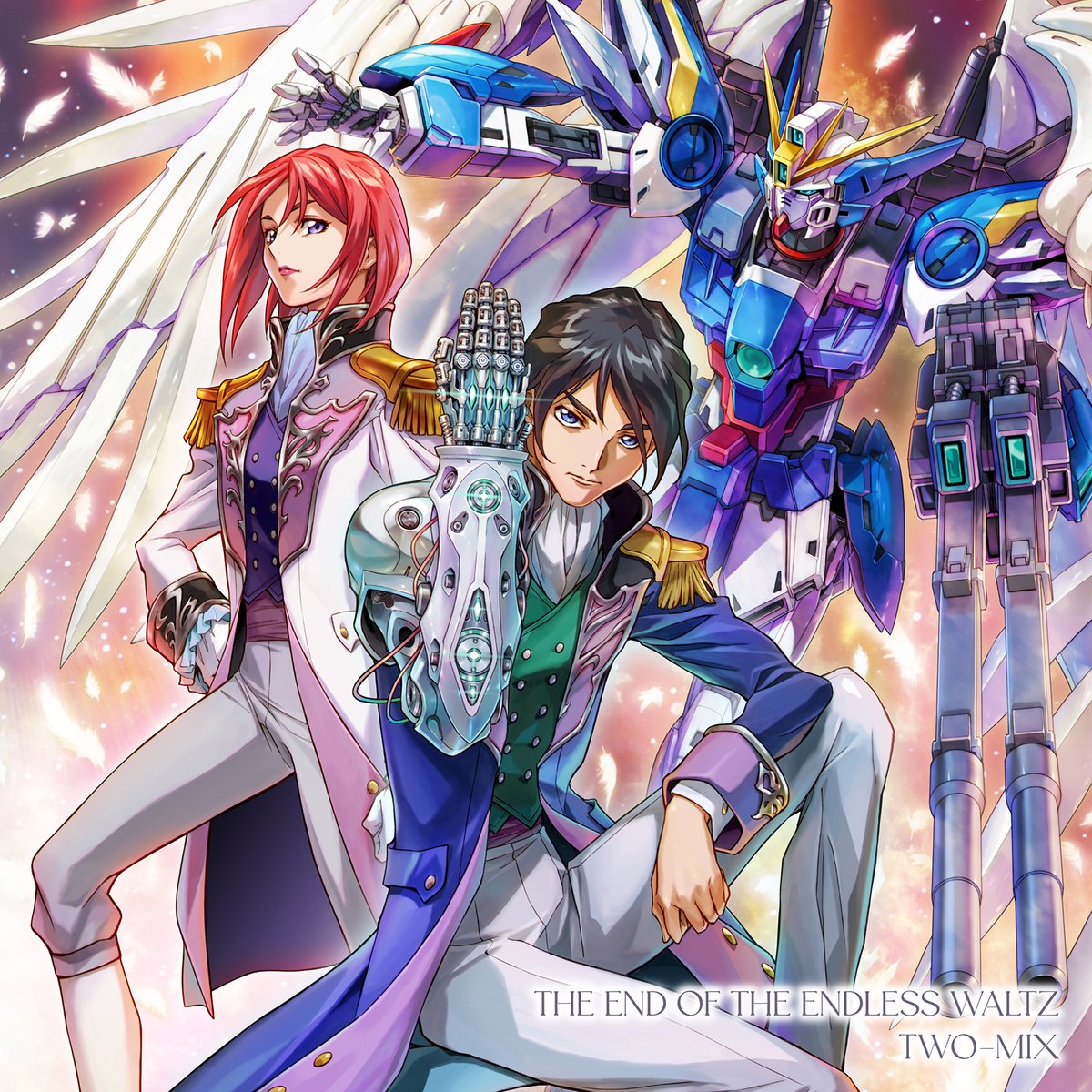 TWO_MIX25th's tweet photo. TWO-MIX 30周年記念CD✨
💿『新機動戦記ガンダムW TWO-MIX DIGITALLY REMASTERED』
💿『THE END OF THE ENDLESS WALTZ』

ビルボードランキングにもランクイン🎉

TWO-MIX &amp; ガンダムW旋風はまだまだ続く‼

#TWO_MIX30th
#ガンダムW https://t.co/Srj5MfO60h