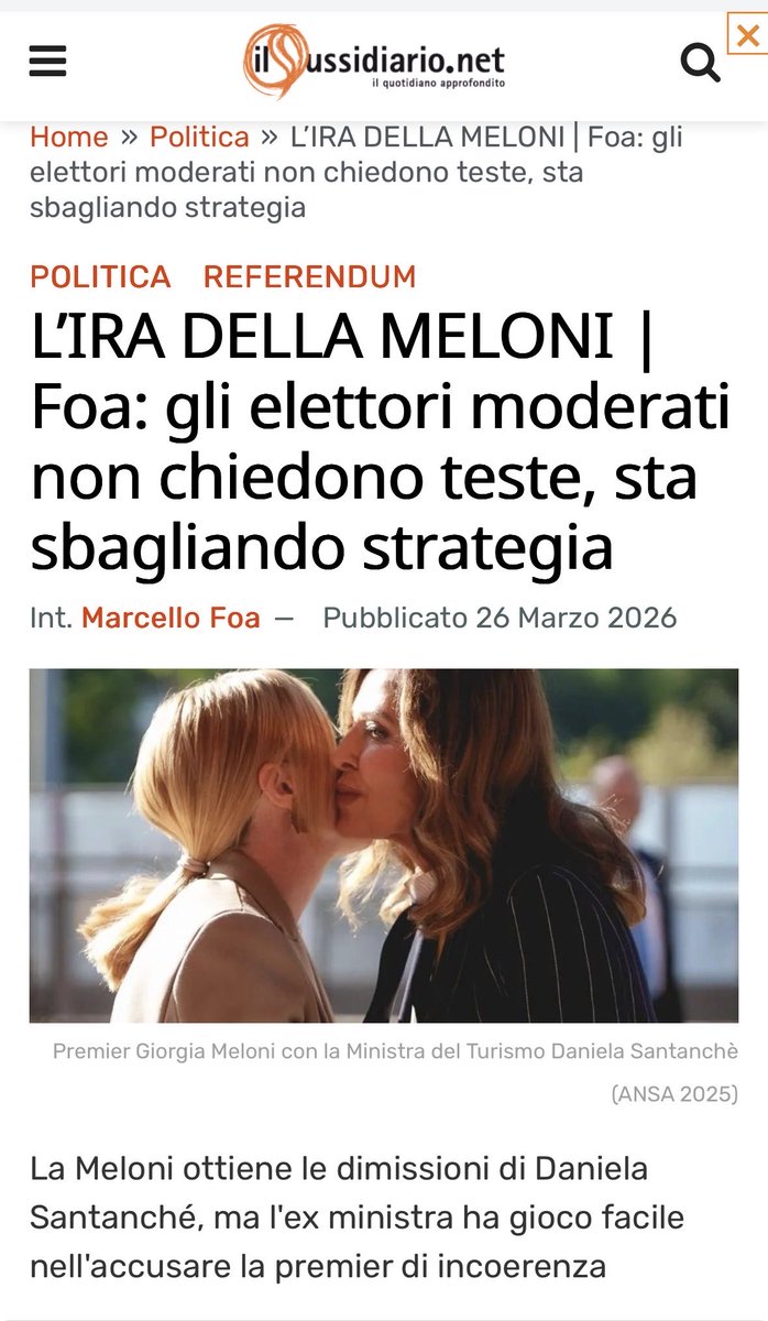 Marcello Foa tweet media
