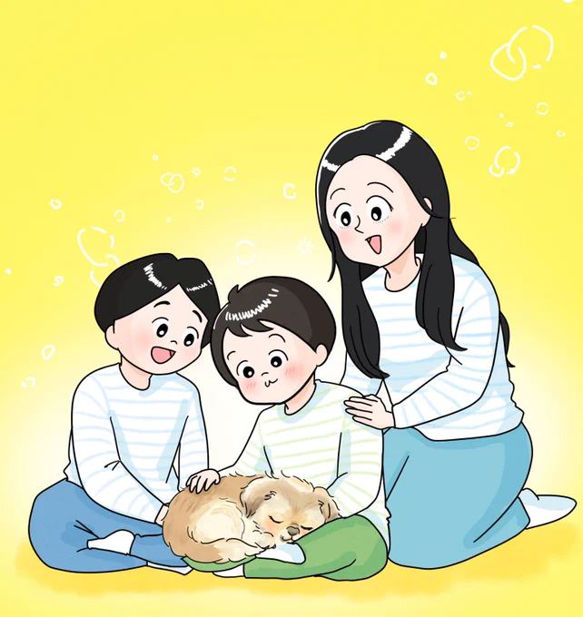 なおぽんさん( )のエッセイが更新されました! なおぽん家の大ニュースです! わたしは挿し絵担当の特権として、一足早くチョコの実写を見せていただきました。えっへん 『 一緒に暮らそう 』