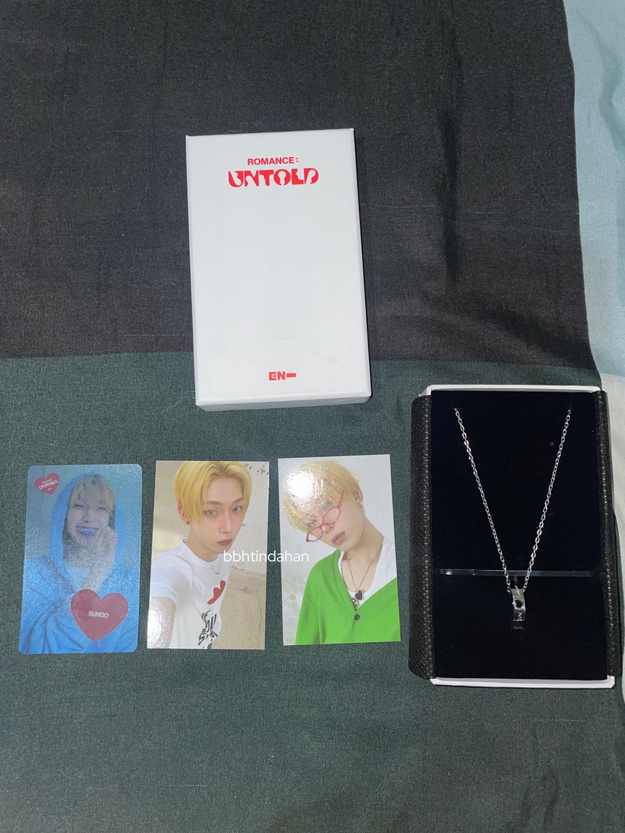 bbhtindahan's tweet photo. wts Ifb ph only !!

sunoo romance : untold ring necklace

- onhand
- never used, just opened to check
- 2k php
- negotiable if PAYO

rfs: need funds
dm if interested

pls help rt @ENHYPENMARKETPH https://t.co/b0UCUgHJnO