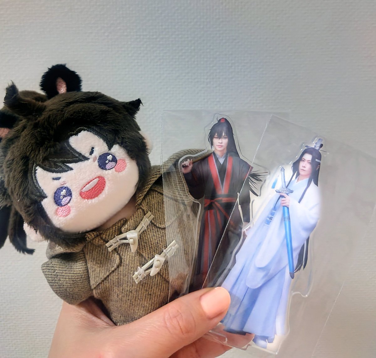 いつもランダム手を出さないのですが、今回記念に2つ買ったら、なんと忘羡きました😳

#ステそし