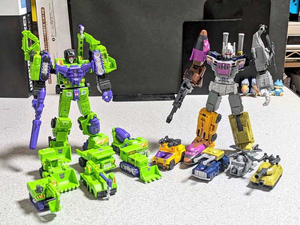 ブルーティカスのアドオンキットが届いたからやっとビークル合体させる