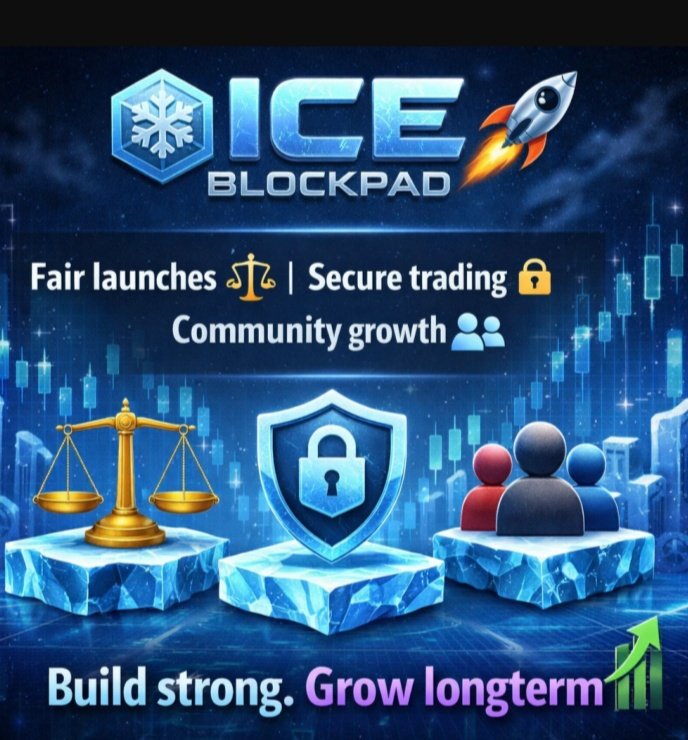 obaloluwa55655's tweet image. @ice_blockpad    is a Web3 toolkit designed to help projects launch and grow successfully. It focuses on Fair Token Launches, Secure Trading, and Community-Driven Development, giving builders a reliable foundation for long-term success.

#iceblockpad #bpad #defi #web3‌‌