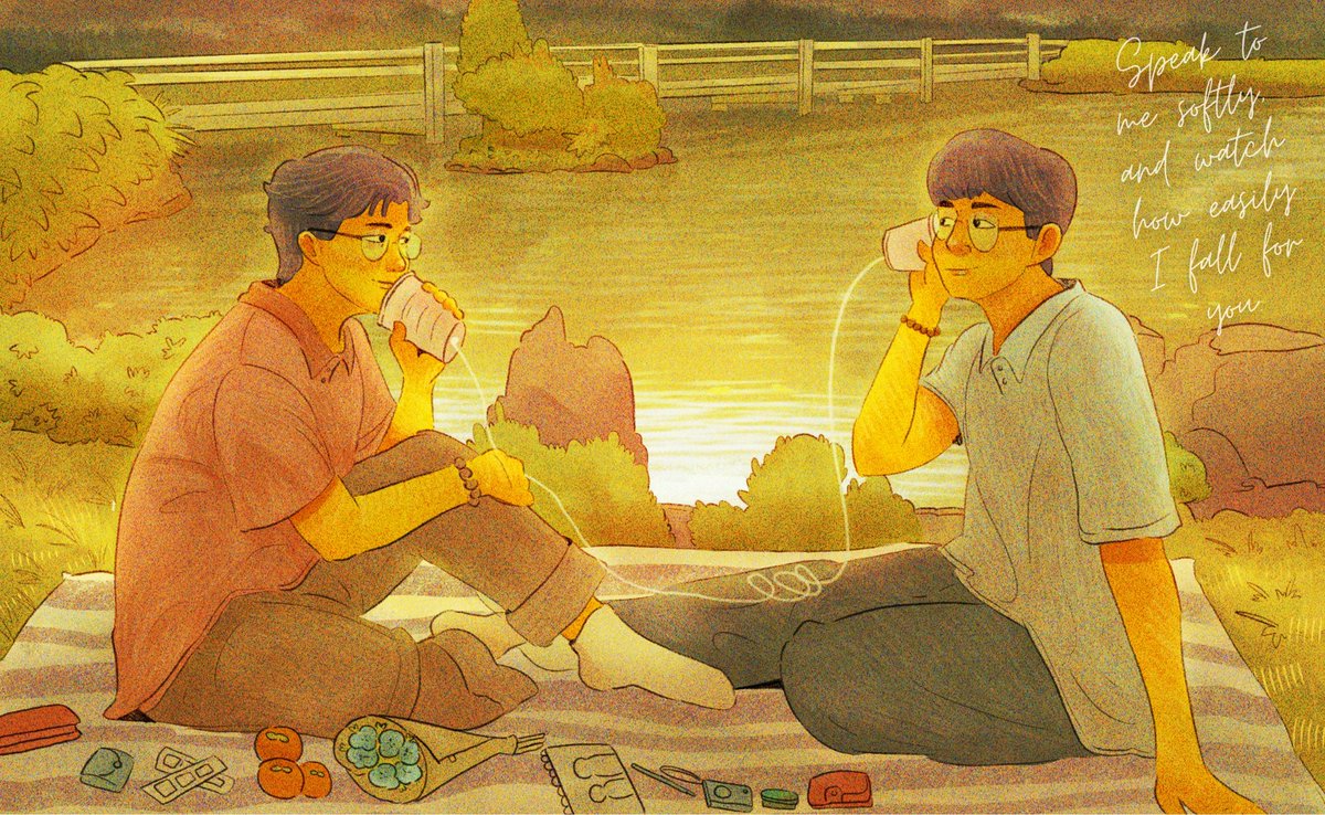 Pol_tato's tweet image. Speak to me softly, and watch how easily I fall for you.
#artph #illustration