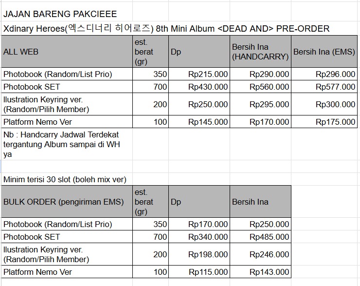 pakcieee || KPOP & KOREAN STUFF || PERSONAL ORDER tweet media