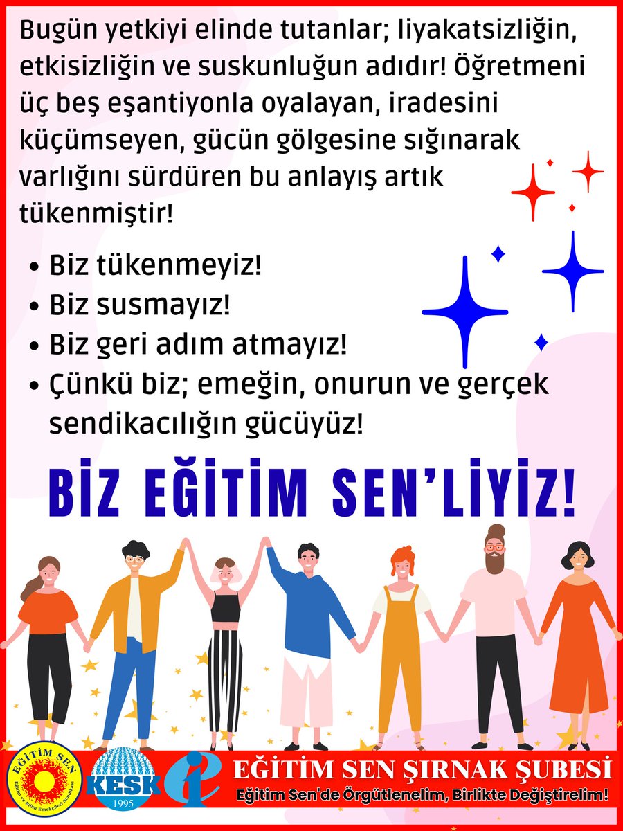 Eğitim Sen Şırnak tweet media