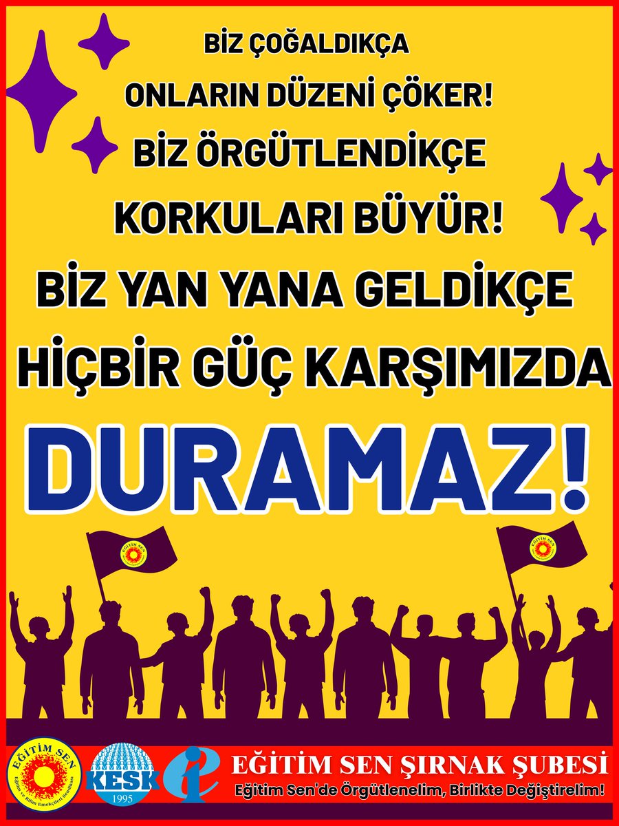 Eğitim Sen Şırnak tweet media