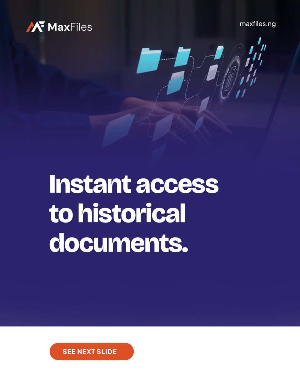 MaxFiles_ng's tweet photo. Stay audit-ready and never panic over an old land record again. 📂 Here are 3 ways MaxFiles makes compliance seamless:

1️⃣ Instant access to historical docs
2️⃣ Automated metadata tagging
3️⃣ Secure, tamper-proof audit trails

Get your demo here: https://t.co/D0KCjahqLq https://t.co/kONBDpSI8u