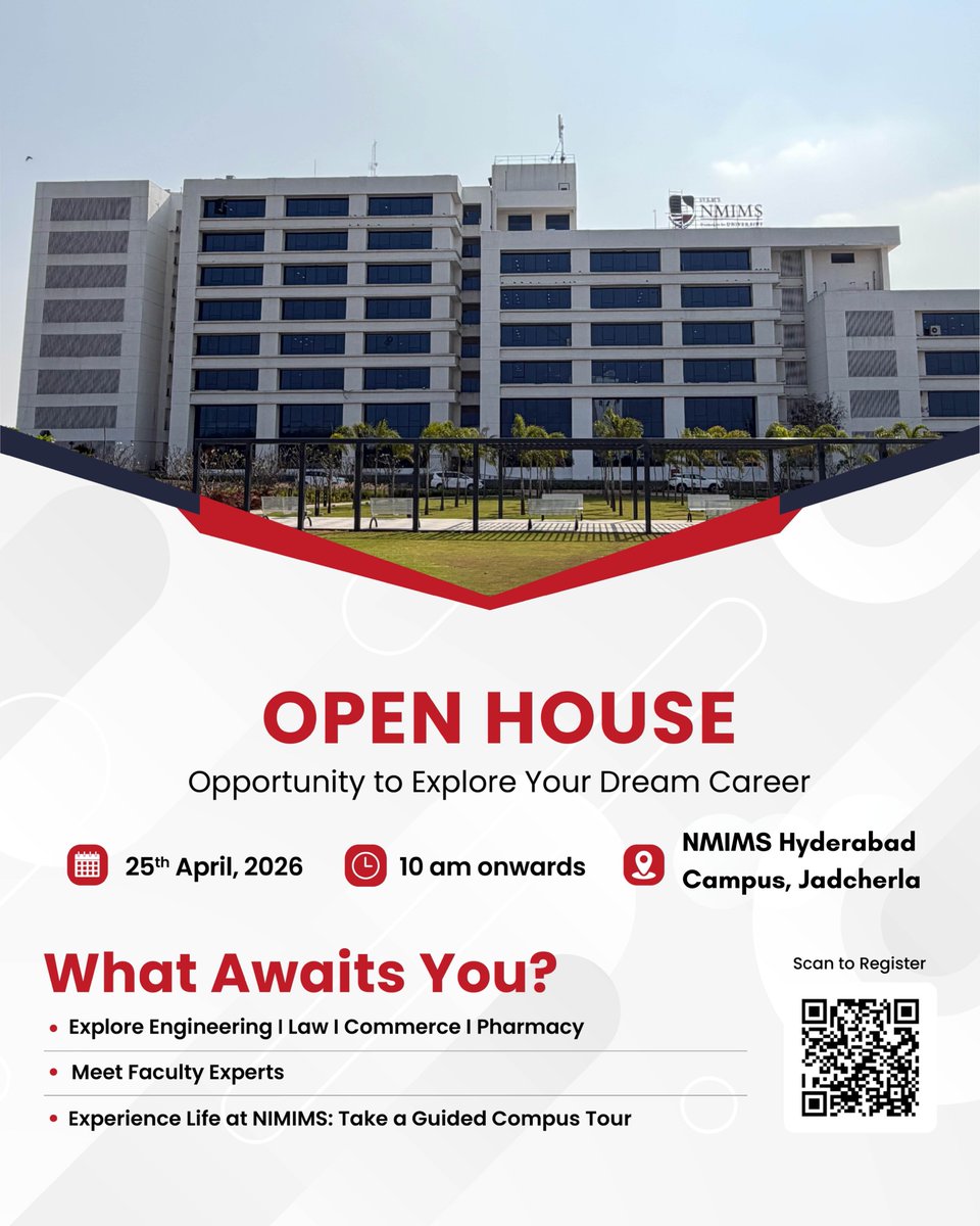 NMIMS Hyderabad tweet media
