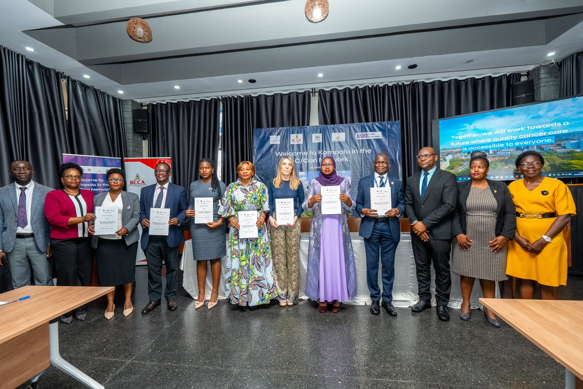 PCAUganda's tweet photo. Yesterday we joined @KCCAUG and other stakeholders at the official launch of Kampala as the 18th city globally and the 6th in Africa to join the City Cancer Challenge @CCan_org  (C/Can) Network.

This achievement reflects a strong commitment to transforming the patients cancer journey through improving access to care.

At @PCAU we are delighted to be apart of this network.

Through this platform, we look forward to strengthening awareness, expanding access of holistic, compassionate care for all who need it.

#PalliativeCareForAllinUganda