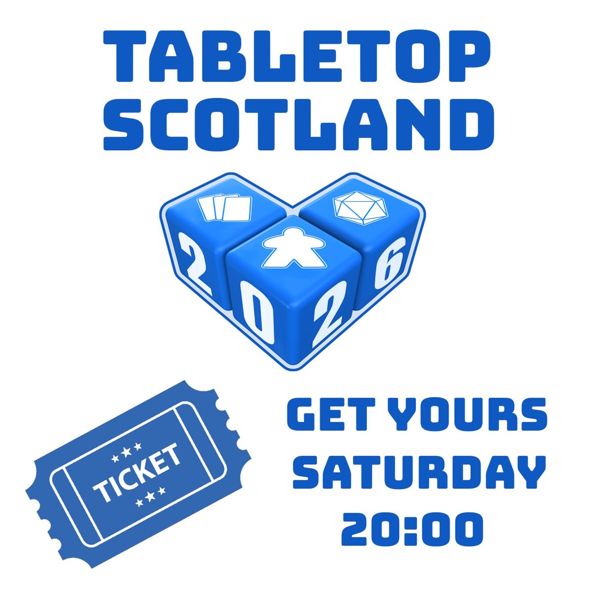 Tabletop Scotland 4-6th September 2026, Edinburgh tweet media