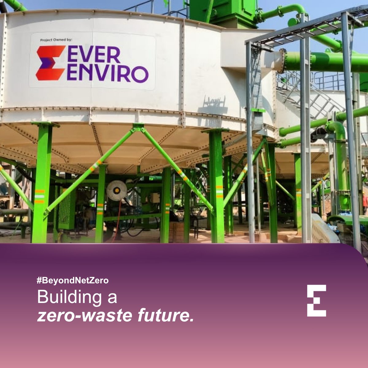 EversourcePE's tweet photo. This Earth Day, the global climate conversation is looking for blueprints that scale. At Eversource Capital, our platform EverEnviro is providing the roadmap.
India’s leading Bio-CNG plant, C&amp;D waste &amp; Regenerative agriculture at scale!🇮🇳🌍
#EarthDay #CircularEconomy https://t.co/FCpHBHsWOa