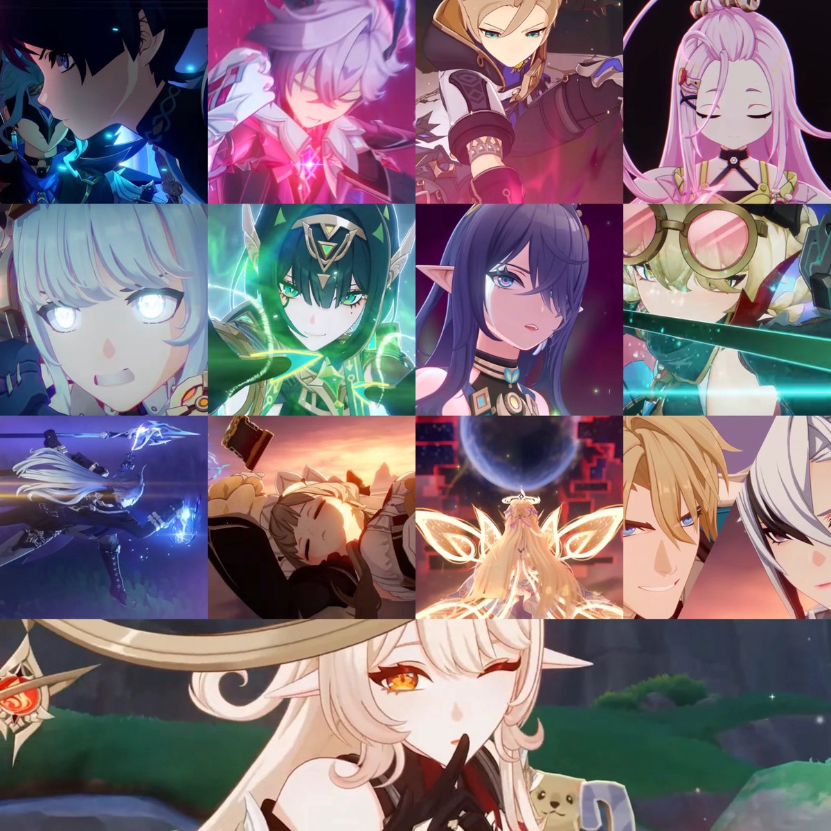 About Teyvat ✦︎ tweet media