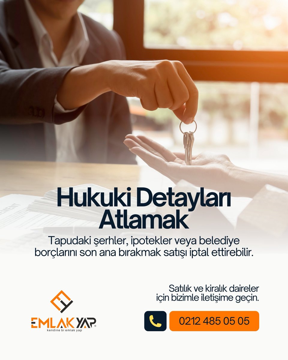 Gayrimenkul satarken çoğu kişi aynı hataya düşüyor ve süreç uzuyor 👇

🏡 Doğru stratejiyle hem daha hızlı hem daha kârlı satış mümkün.
Detayları bilen kazanır!

#emlak #gayrimenkul #satış #yatırım #emlakyap