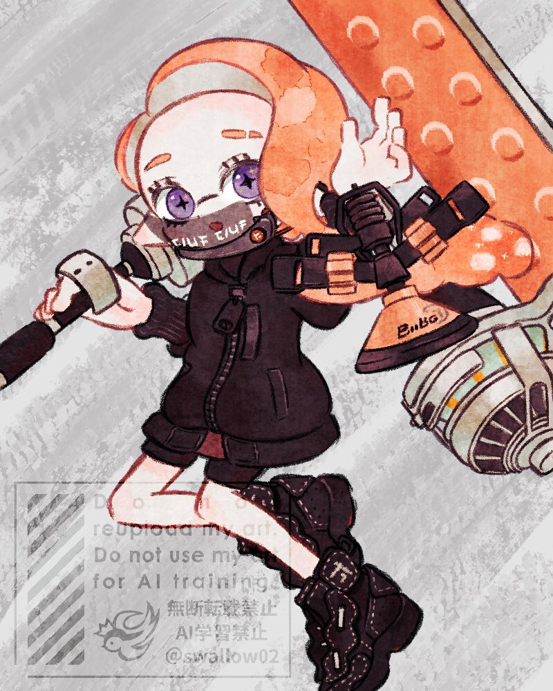 「数ヶ月ぶりに絵を描いた₍ᐢ ɞ̴̶̷.̮ɞ̴̶̷ ᐢ₎​ 最近頑張ってるバンカラ」|こつばめ🐦維新極のイラスト