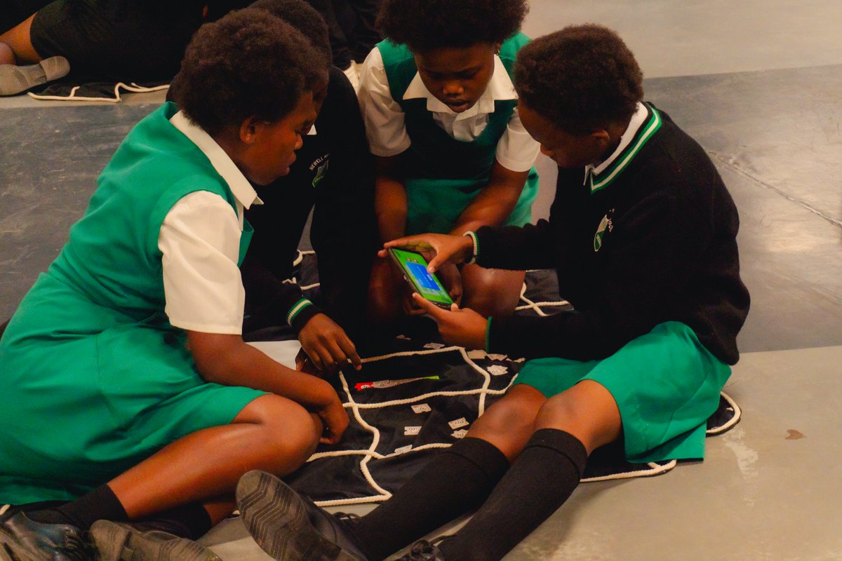 MandelaScience's tweet image. Young minds. Big ideas. 💡
The Tangible Africa Girls Tournament empowered learners to explore coding, creativity, and problem-solving.
#GirlsInTech #STEM #ThinkBig #TangibleAfrica #NelsonMandelaBay