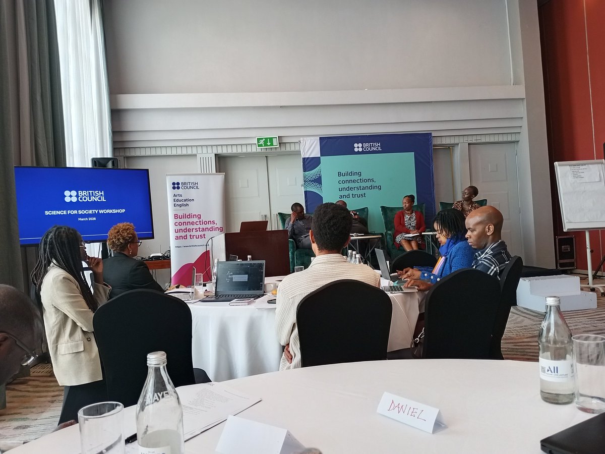 mulemunyao's tweet photo. Attending Science for Society workshop organized by British Council at Pullman Hotel, Nairobi. Building connections, understanding and trust in the innovation ecosystem. @BritishCouncil @kabiangavarsity @KENIAupdates @MeruUniversity @Jooust_official @DaystarUni https://t.co/X90x2lXcUf