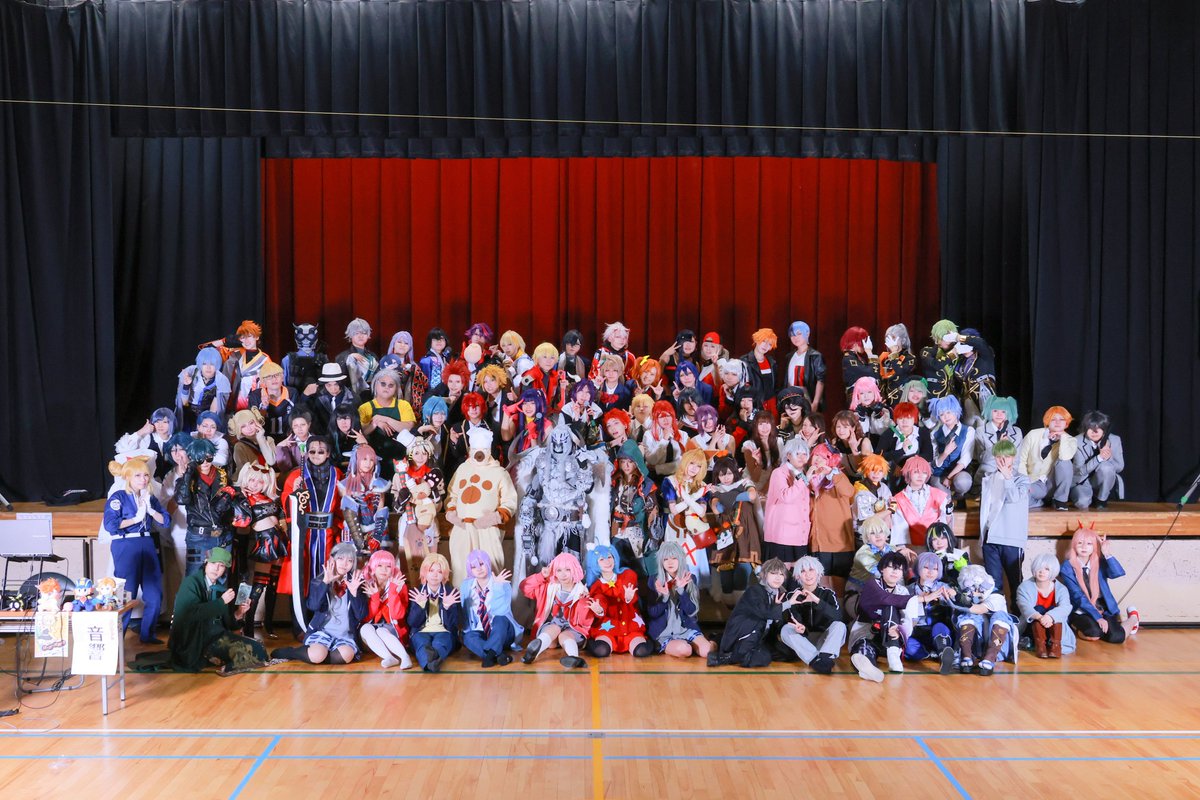 cos_FFF's tweet photo. ˚.꒰ 2026年3月20日(金)  #こすファン  ꒱.˚
@アクティブスクウェア大東

お待たせしました！集合写真です📸✨

コスプレ・パフォーマンス・撮影・交流・キッチンカーまで登場し🏫
どの会場も大いに盛り上がりました☺🎉

／
たくさんのご来場
ありがとうございました!!!!
＼
📸 @Bike_Neesan https://t.co/00cmaxMijl