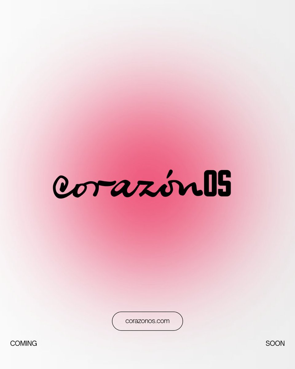 CorazónOS tweet media