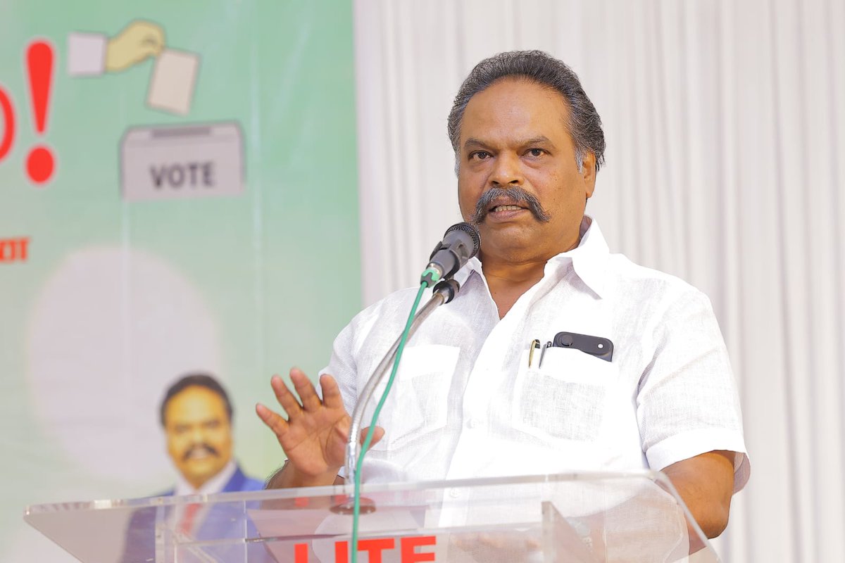 FernandasRaja's tweet photo. என் வாக்கு! என் உரிமை! 🗳️

CSI சென்னைப் பேராயம் 24 மார்ச் 2026 அன்று LlTE அரங்கத்தில் விழிப்புணர்வு நிகழ்ச்சியை நடத்தியது. 

இந்த நிகழ்ச்சியை Rt. Rev. A. பால் பிரான்சிஸ் ரவிச்சந்திரன் தலைமையேற்று நடத்தினார் .

CSI பொதுச் செயலாளர் Adv. C. பெர்ணாண்டஸ் ரத்தினராஜா அவர்கள்,
“எங்கள் வாக்கு எங்கள் குரல்.” எனும் சிந்தனைப் பொருளில் வரவிருக்கும் தமிழ்நாடு சட்டமன்றத் தேர்தலின் முக்கியத்துவத்தை வலியுறுத்தி உரையாற்றினார்.

MY VOTE! MY RIGHT! 🗳️

CSI Madras Diocese organized the awareness program at Lite Auditorium on 24 March 2026, officiated by Rt. Rev. A. Paul Francis Ravichandran.

Adv. C. Fernandes Rathinaraja, General Secretary of CSI addressed the gathering, highlighting the importance of the upcoming Tamil Nadu elections.

“Our Vote is Our Voice.” Let it be heard.

#MyVoteMyRight #TamilNaduElections #Democracy #VoteResponsibly 

#CSISynod #CSI1947 #cfernandas #ADVCFRR #ChurchOfSouthIndia #ChurchOrder 

@CMOTamilnadu @Udhaystalin @Office_of_Udhay @InigoIrudayaraj @thirumaofficial @DMKITwing @arivalayam @dmk_raja @CbeCorp @TOI_Coimbatore @csisynod @ArchbishopSarah @churchofengland @DrSubair_Khan @USPGglobal @Oikoumene @USPGglobal @AnglicanWorld @waccglobal @cwmission @DOL_ca @AnglicanWorld @bishopSarahM