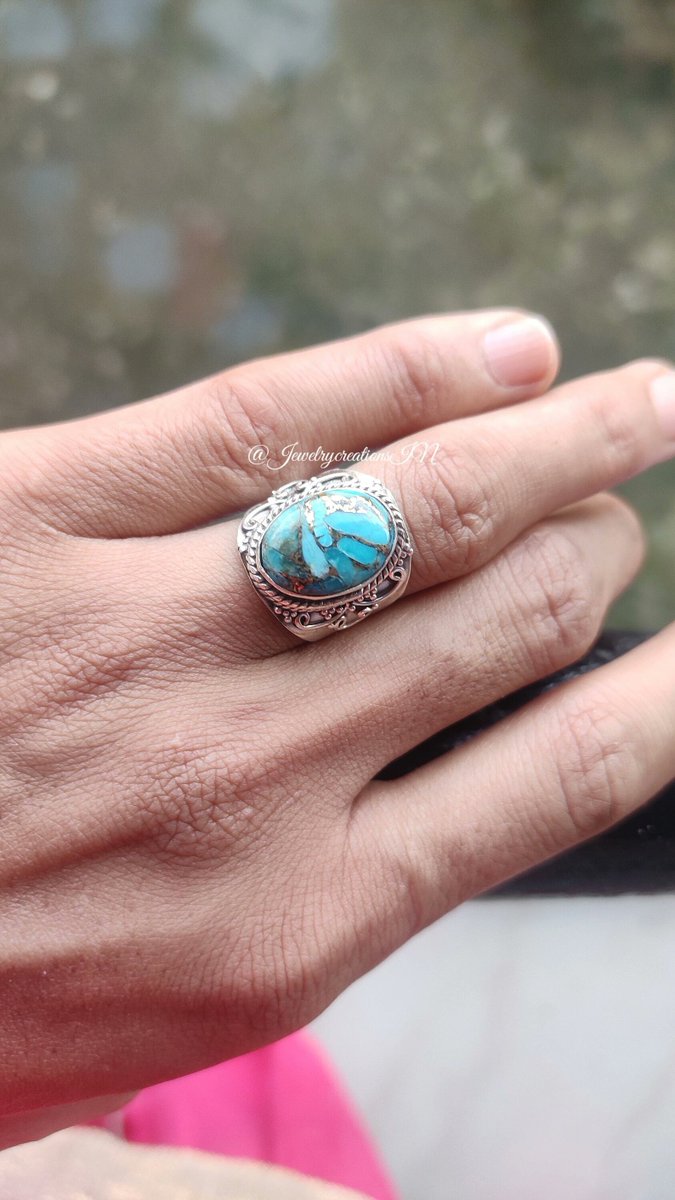 jewelrycreatio1's tweet photo. Blue Copper Turquoise Ring,925 Sterling Silver,Bohemian Ring,Dainty Ring,December Birthday,Designer Ring,Tribal Ring,Healing Ring,Lover Ring
Buy At:
https://t.co/EMcnUL6Yvd
#Bluestonering #Genuineturquoisering #Handmadering #Bluecopperturquoisejewelry #Partywearring #Giftforidea https://t.co/OOM892wo4R